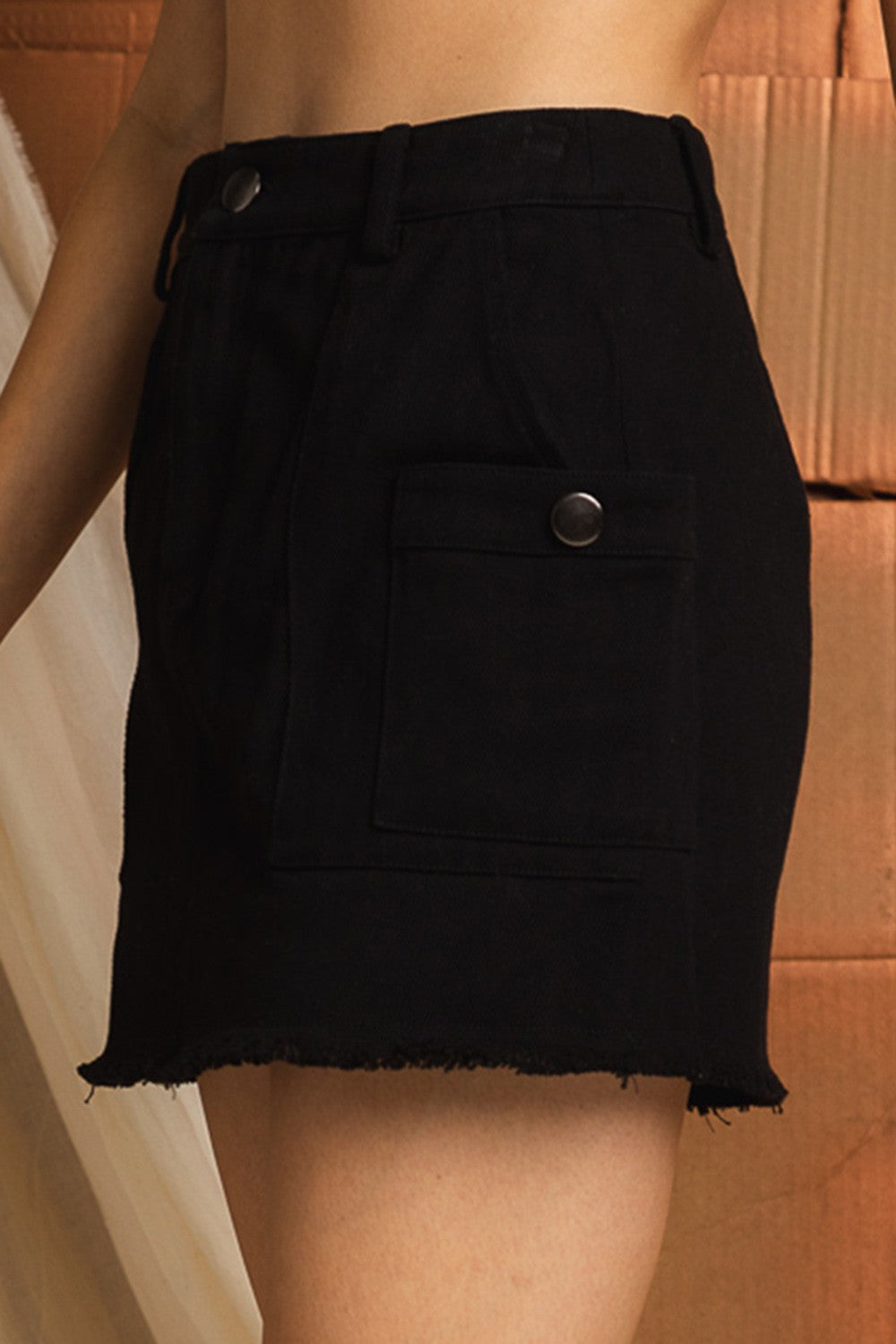 Y2k Cargo Mini Skirt