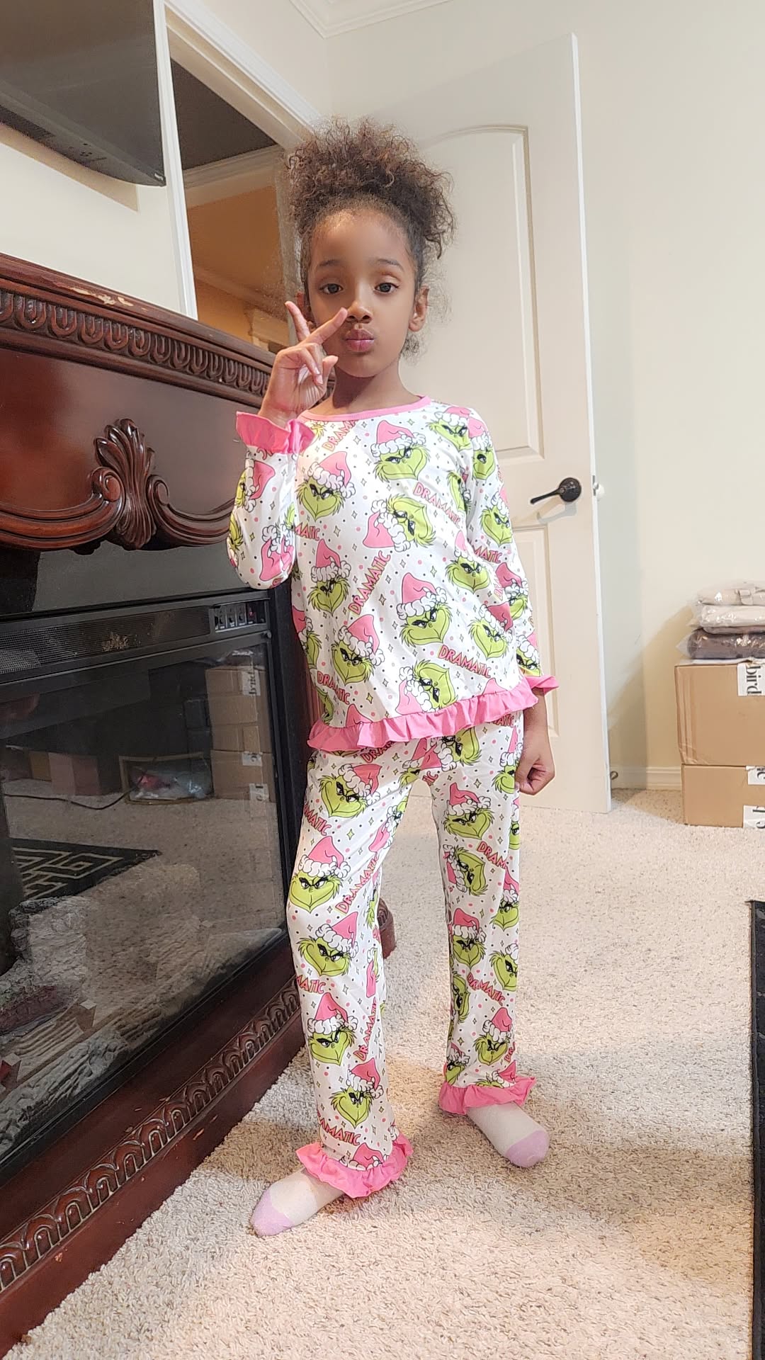 Dramatic Grinch Pj's