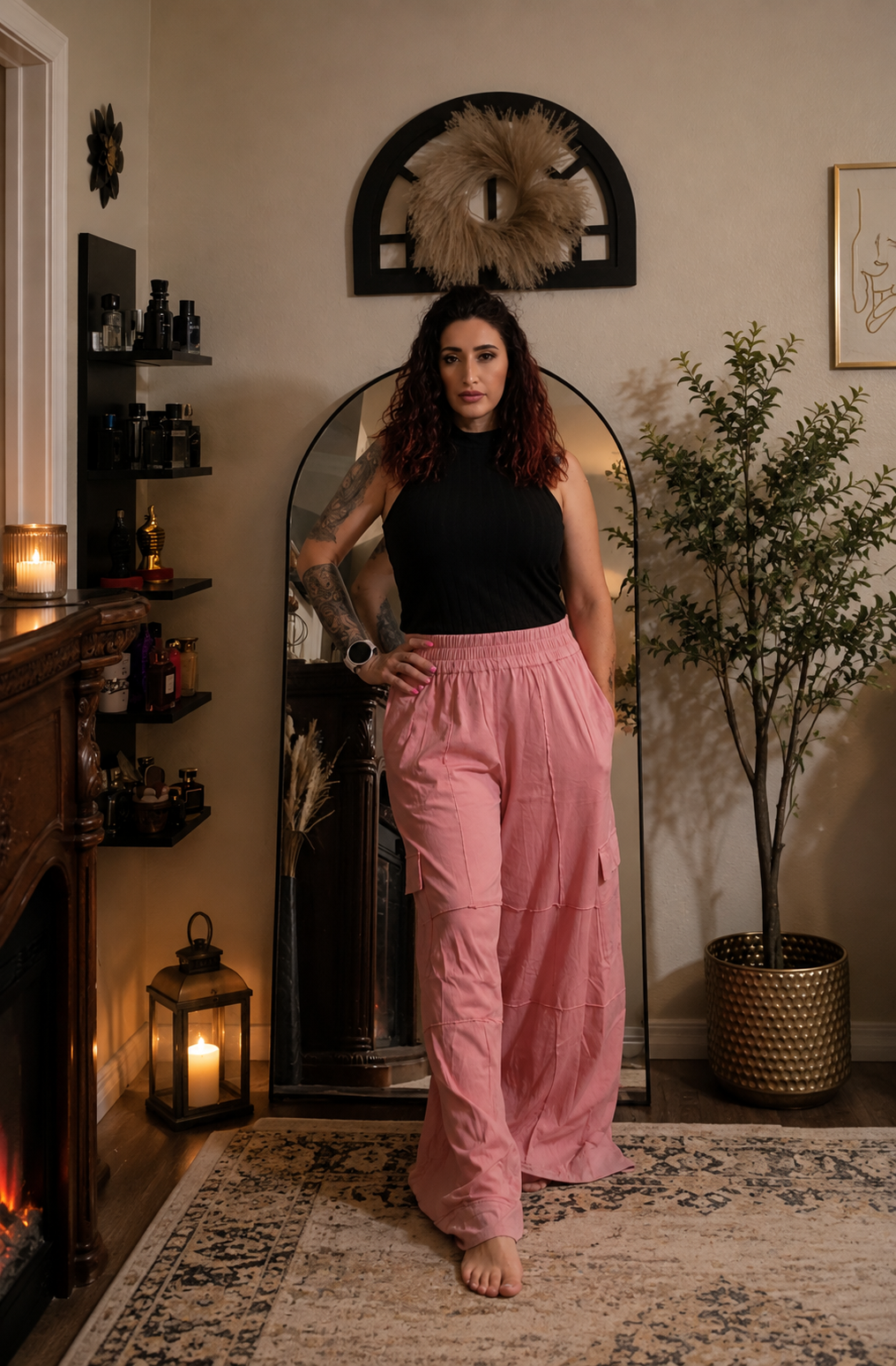 Mineral Washed Pants