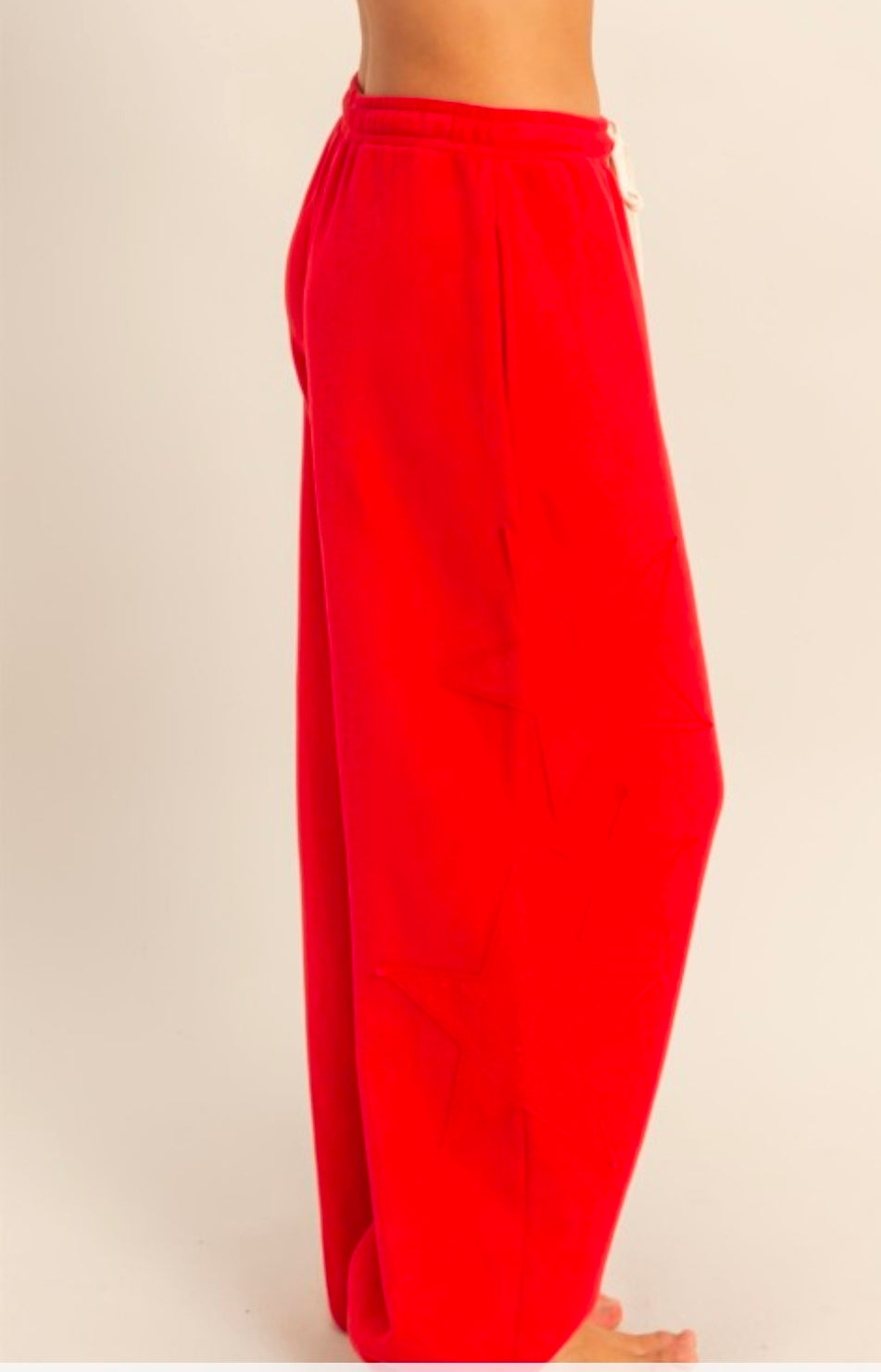 Star Patch Casual Jogger Pants