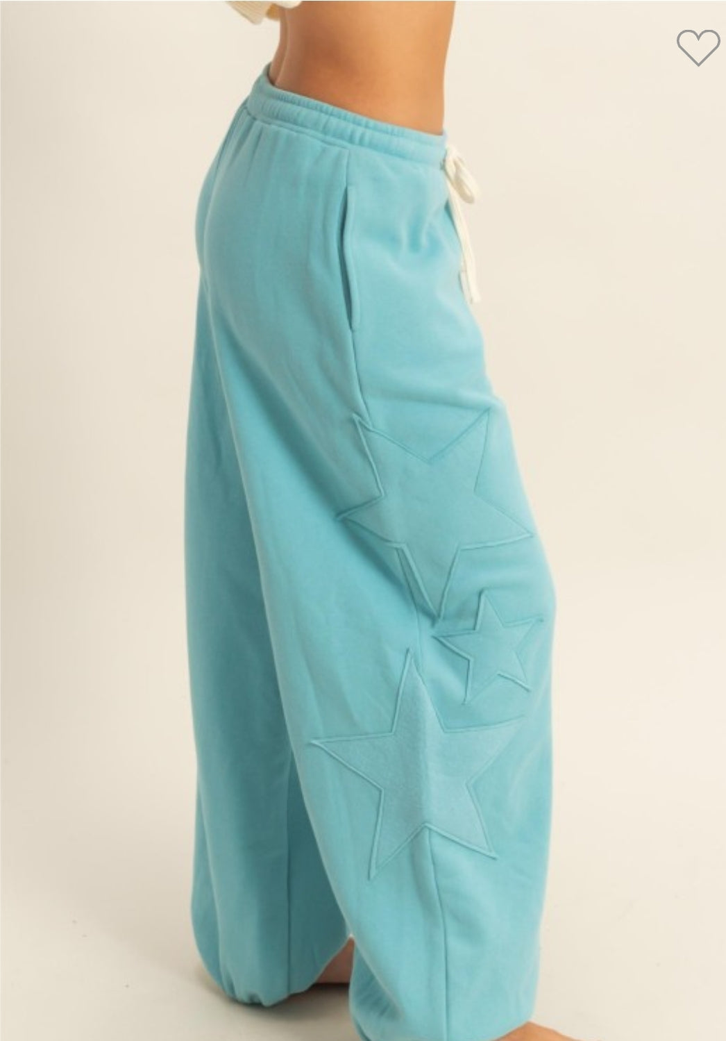 Star Patch Casual Jogger Pants