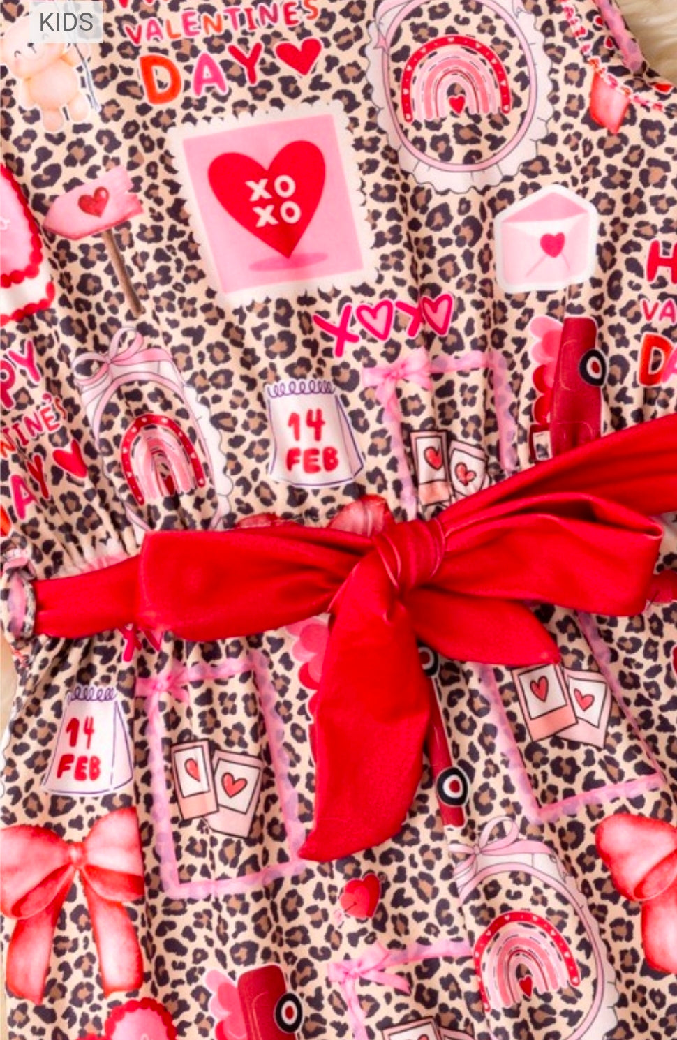 Cheetah Valentines Jumpsuit