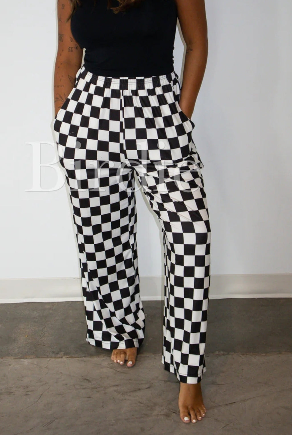 Checkered Pants