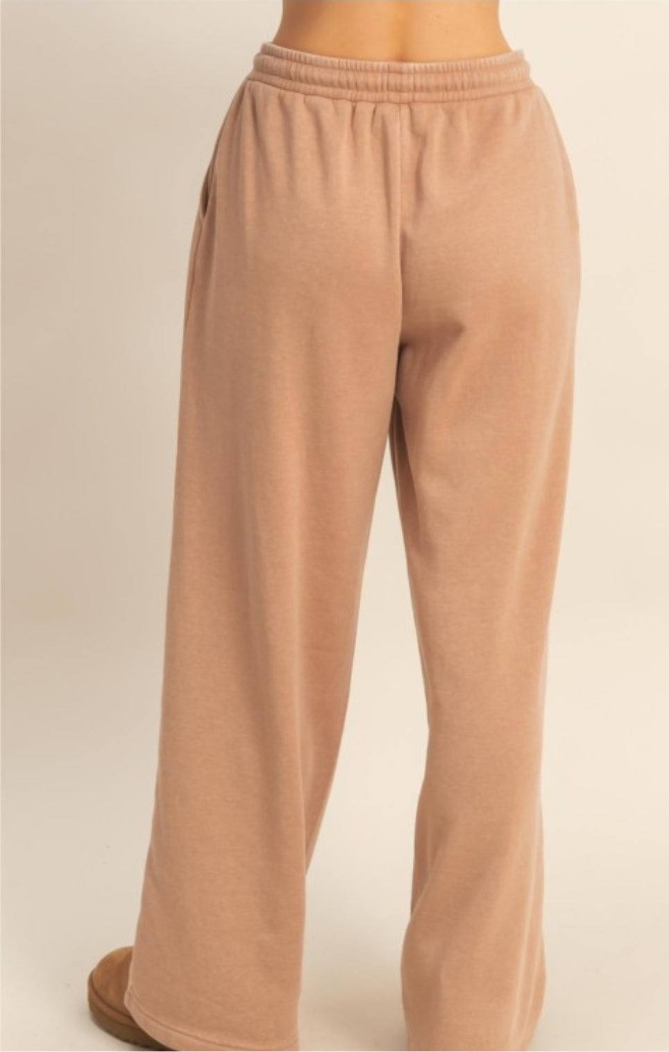 Drawstring Pintuck Sweats