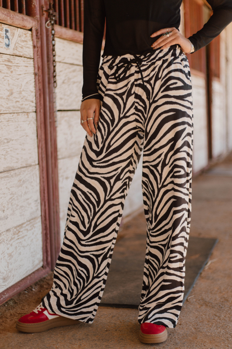 Zebra Safari Pants
